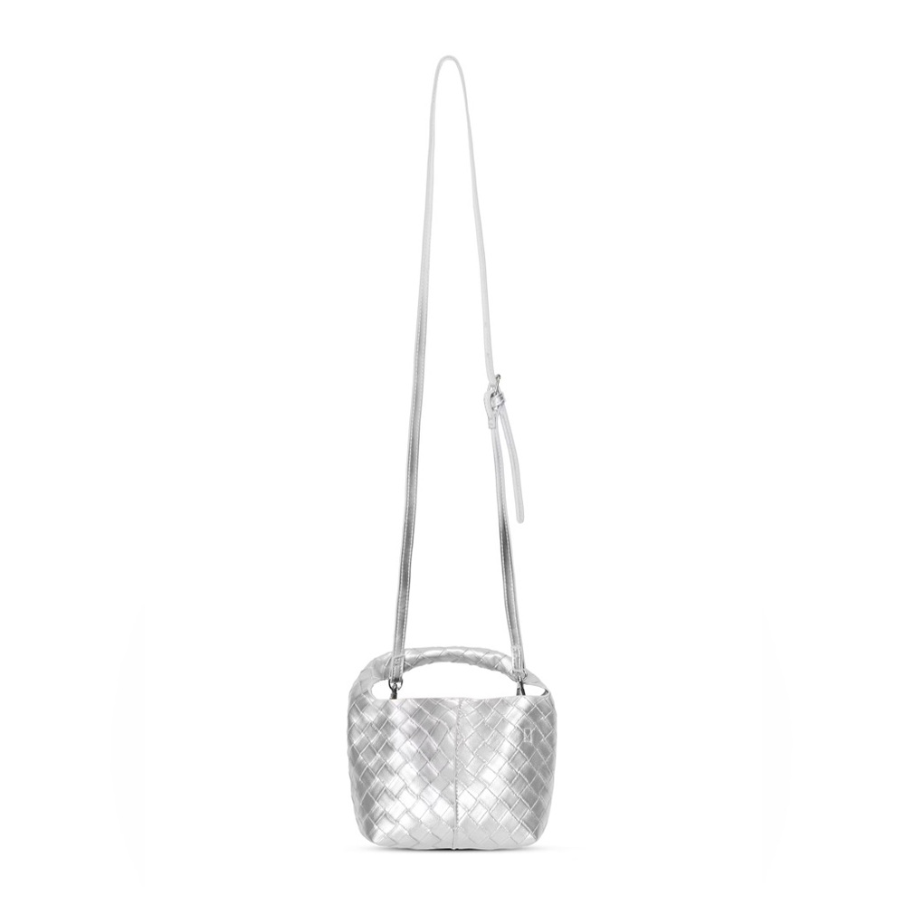 ISHI Silver Woven Crossbody Handbag – Danish Brand - Picture 3 of 9